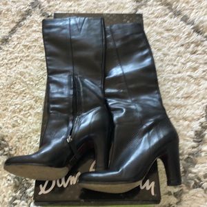 Sam Edelman black leather boots